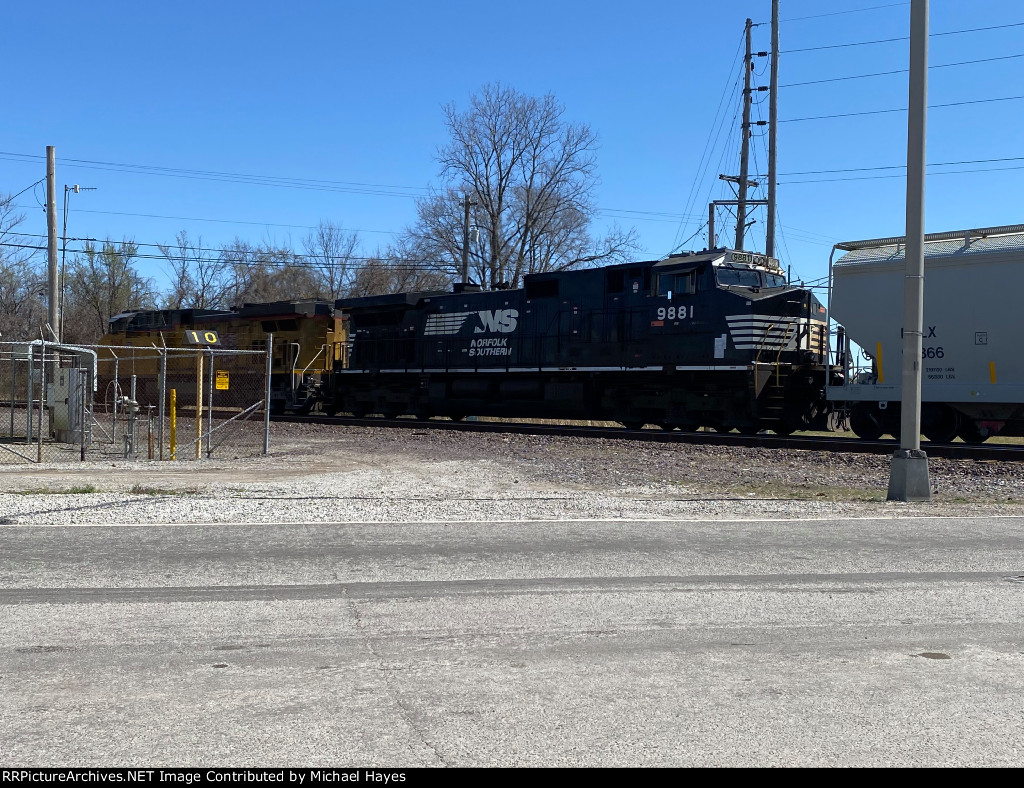 UP Freight Train at Dupo IL 